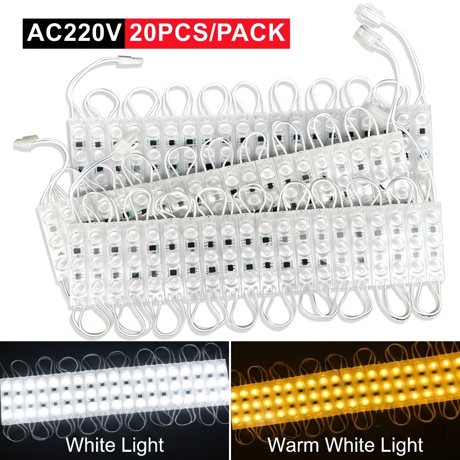 220V Highlight Led Module 20PC - Outdoor Power Strip Weatherproof recensie en prijs