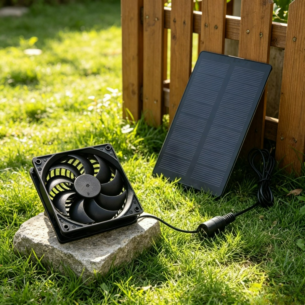 Solar Powered Waterproof 12cm  - Outdoor Power Vent recensie en prijs