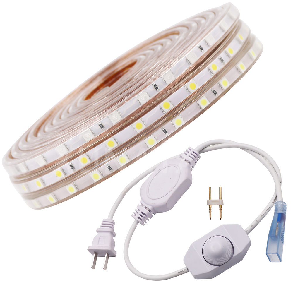 Dimmable LED Strip 110v 120V 5 - Outdoor Power Strip Weatherproof recensie en prijs