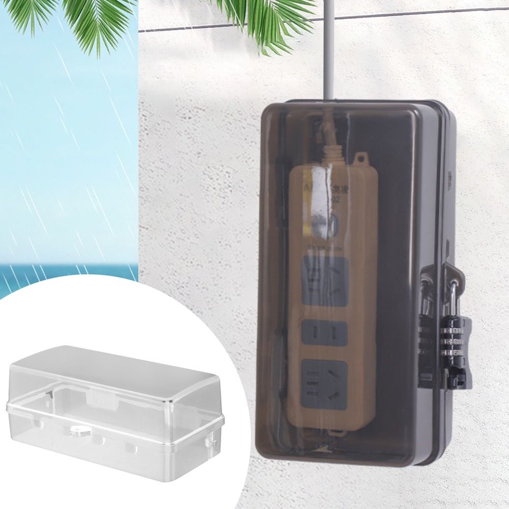 Portable Plastic Plug Box Anti - Outdoor Power Strip Weatherproof recensie en prijs