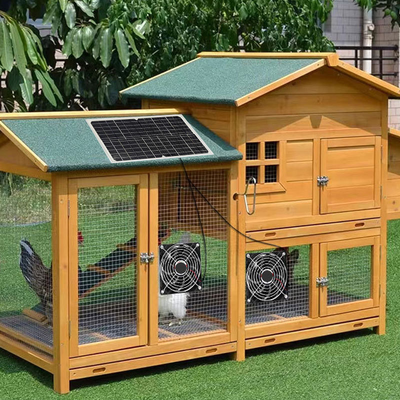 15W Solar Powered Dual Cooling - Outdoor Power Vent recensie en prijs