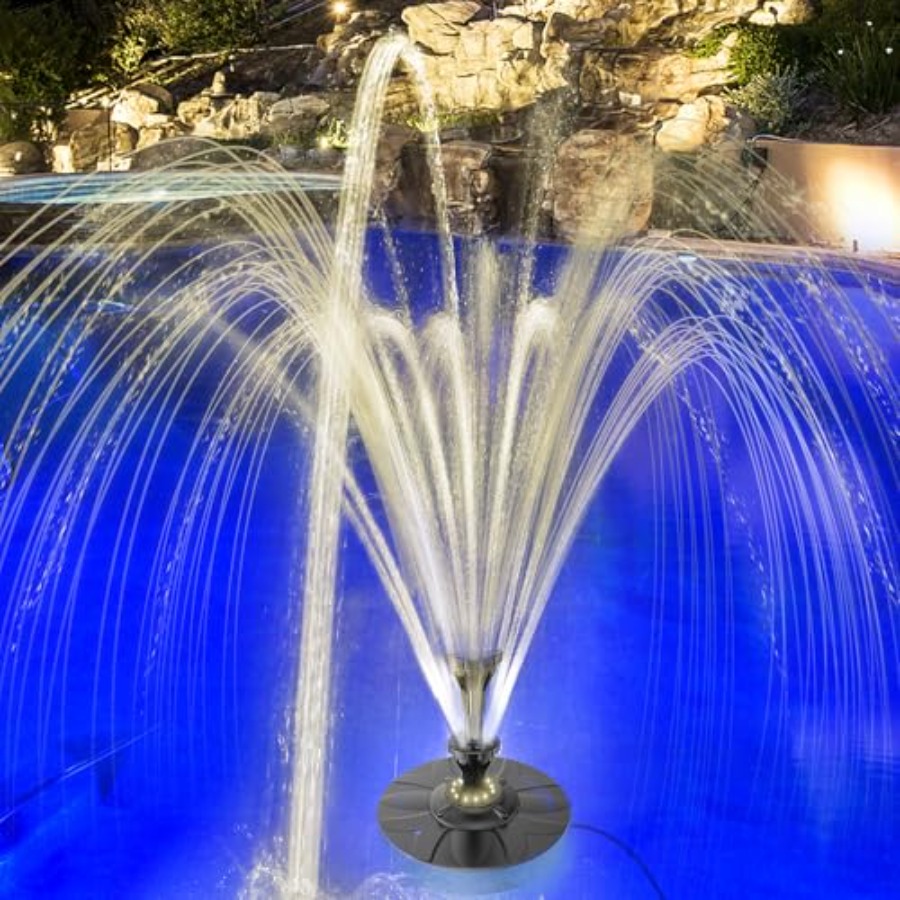 Small Pond Fountain with 32.8f - Outdoor Power Double Adapter recensie en prijs