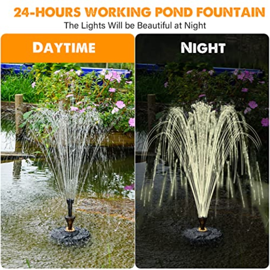Small Pond Fountain with 32.8f - Outdoor Power Double Adapter recensie en prijs