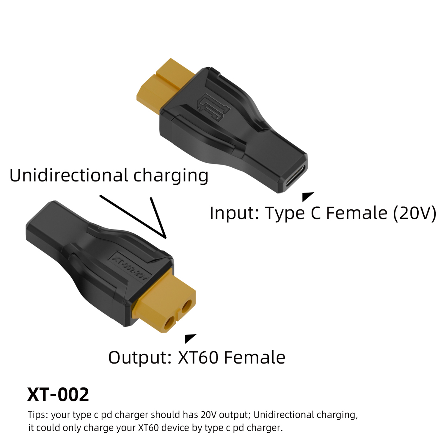 USB C to XT60 Adapter Converte - Outdoor Power Adapter Usb recensie en prijs