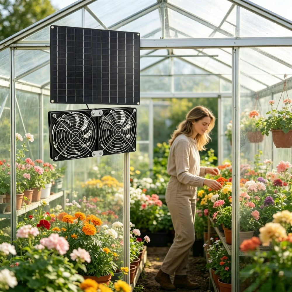 Durable IPX7 Waterproof Solar  - Outdoor Power Vent recensie en prijs