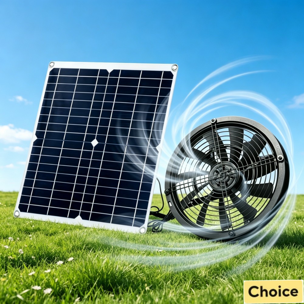 15-25W Self Powered Exhaust Fa - Outdoor Power Vent recensie en prijs