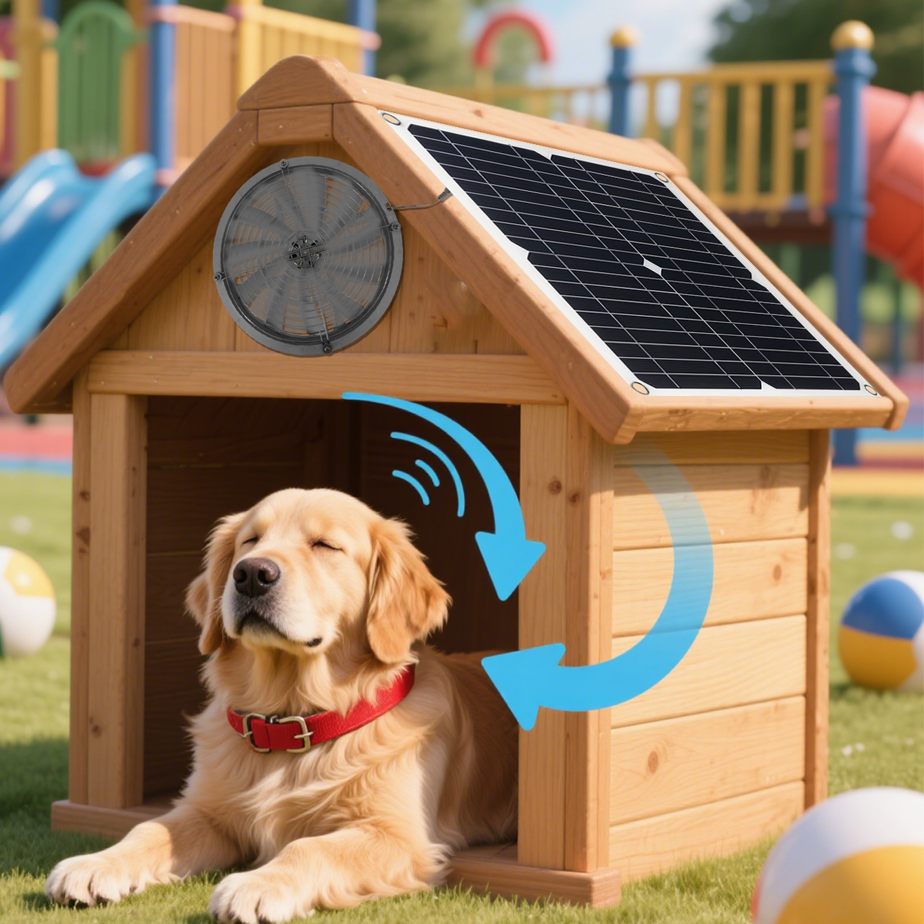 15-25W Self Powered Exhaust Fa - Outdoor Power Vent recensie en prijs