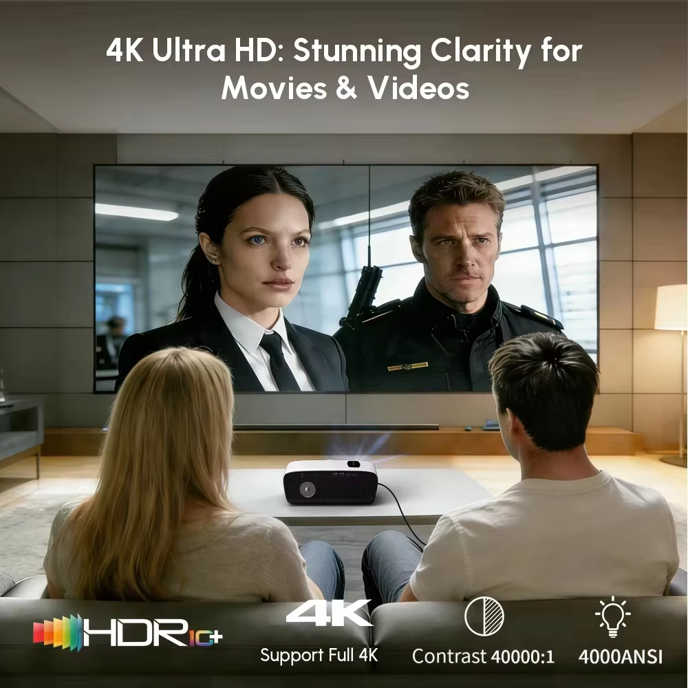 New 4k Projector Auto Focus Da - Outdoor Power Products recensie en prijs